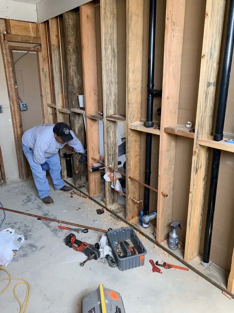 Commercial rough-in plumbing for Trenchless Sewer Repair in Jefferson Village